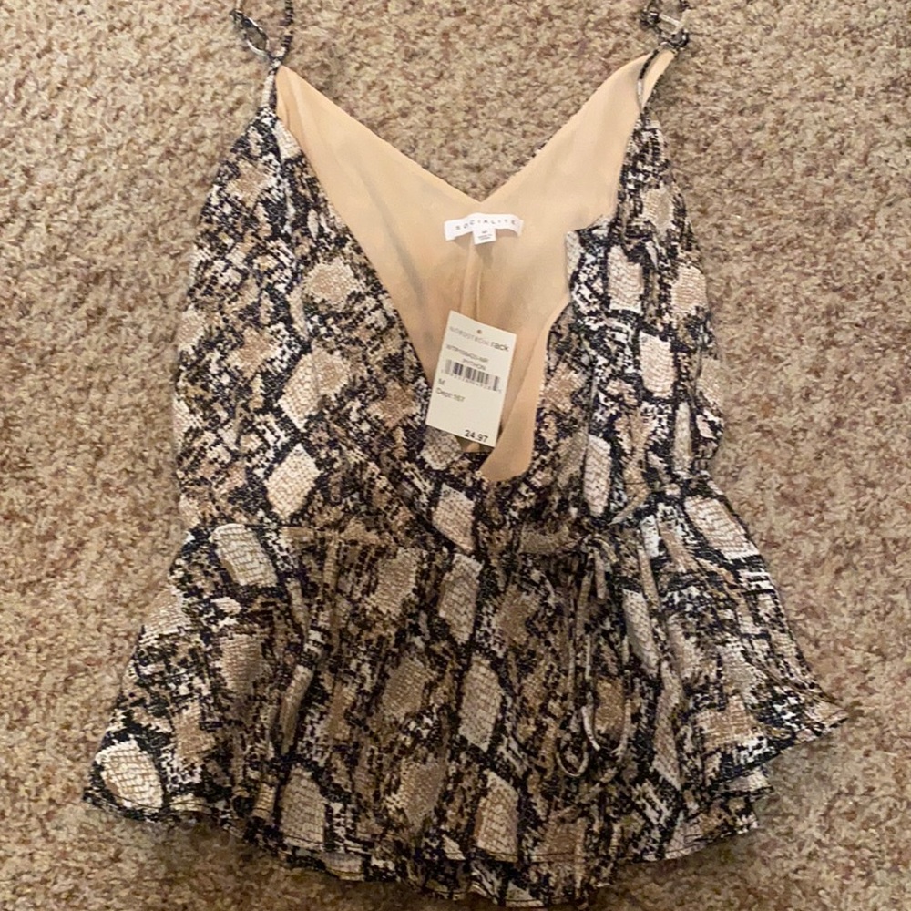 NWT socialite tank. Never worn